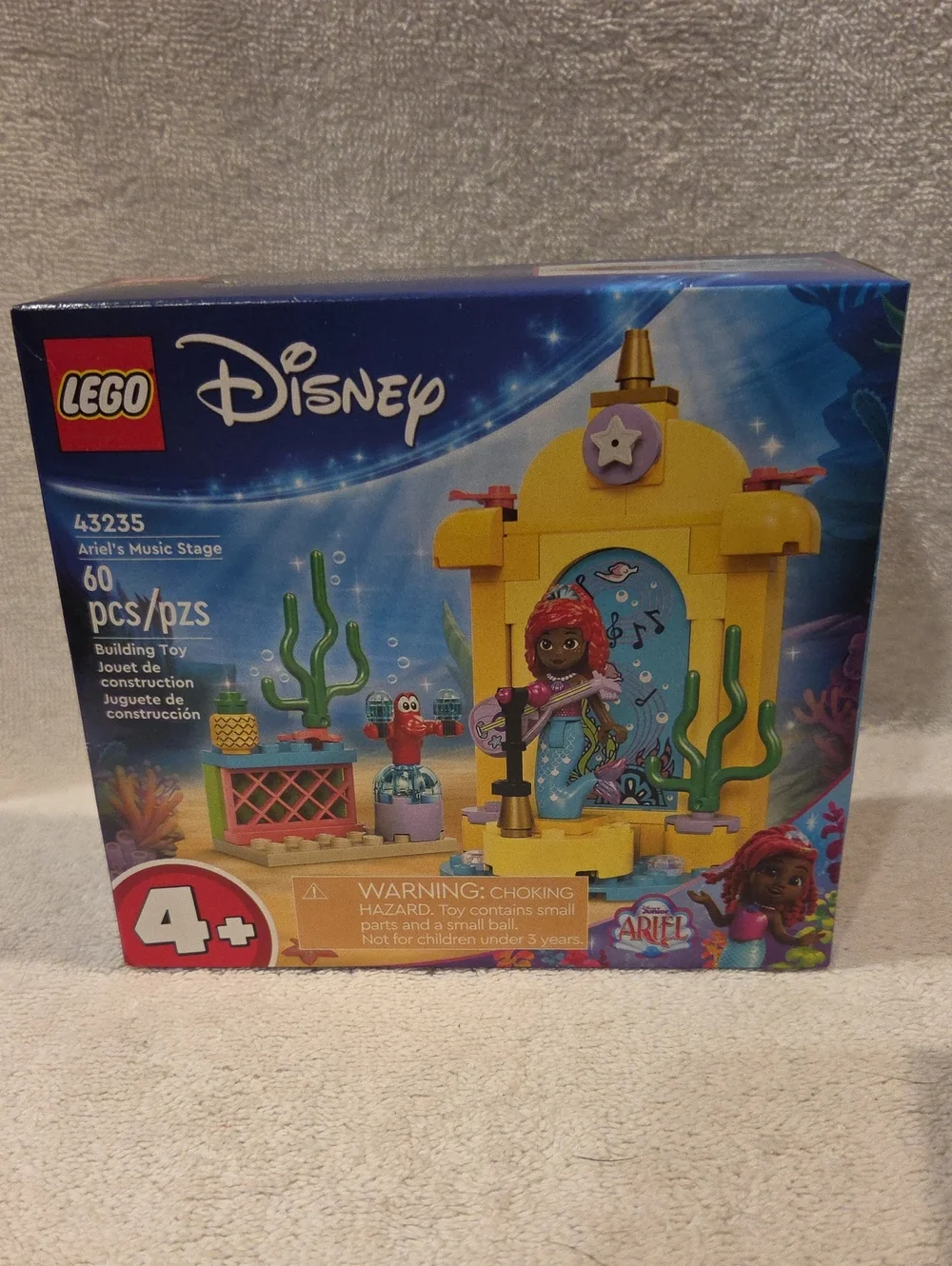 DISNEY ARIEL'S MUSIC STAGE LEGO SET